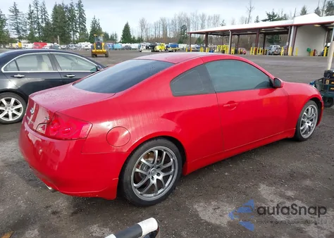 2007 Infiniti G35 z USA, uszkodzony, nr VIN JNKCV54E67M905491